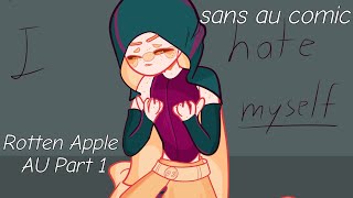 Rotten Apple (Dreamtale AU) Short Comic Part 1 // Sans Aus