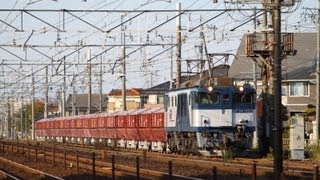 東海道本線8784列車(乙女坂～笠寺)EF64-1003+ホキ