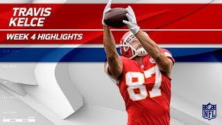 Travis Kelce's Huge 111-Yd Game vs. Washington | Redskins vs. Chiefs | Wk 4 Player Highlights