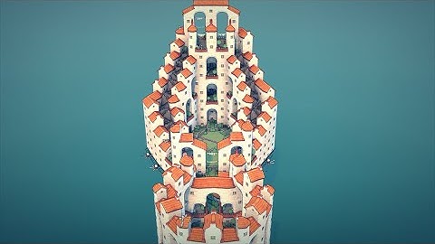 Townscaper: Floating Miniatures/Floating Cities Session 20 (Timelapse)