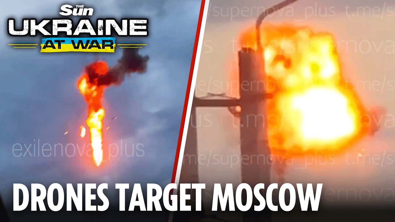 Wave of Drones Strikes Moscow as Ukraine Deploys Over 80 Kamikaze UAVs to Putin’s Front Door