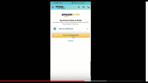 AmazonSmile tutorial