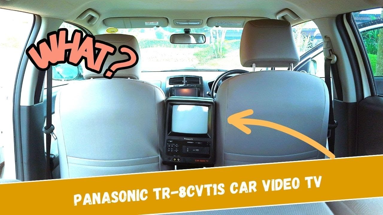 Panasonic TR-8CVT1S Car Video TV - YouTube