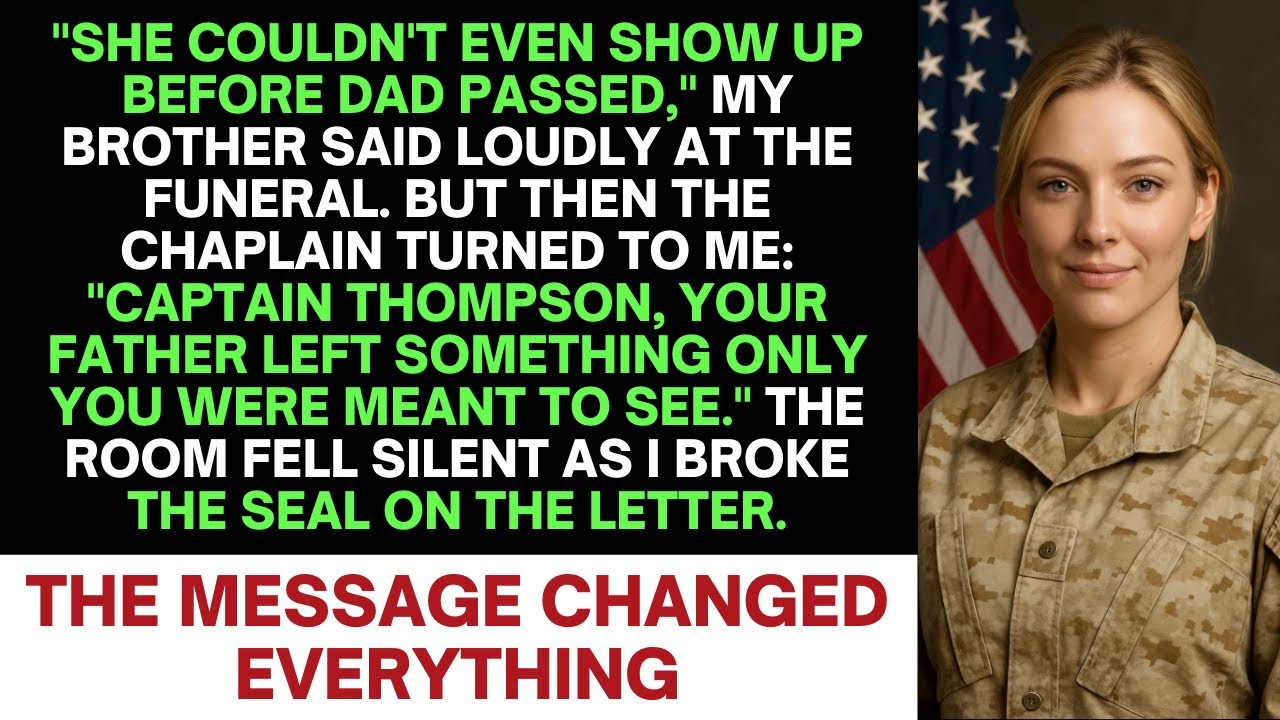 Мой брат унизил меня на похоронах, но он понятия не имел, что отец оставил у меня в руках...