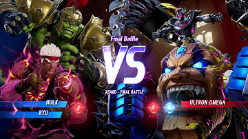 MARVEL VS. CAPCOM: INFINITE Arcade Mode Hulk Ryu