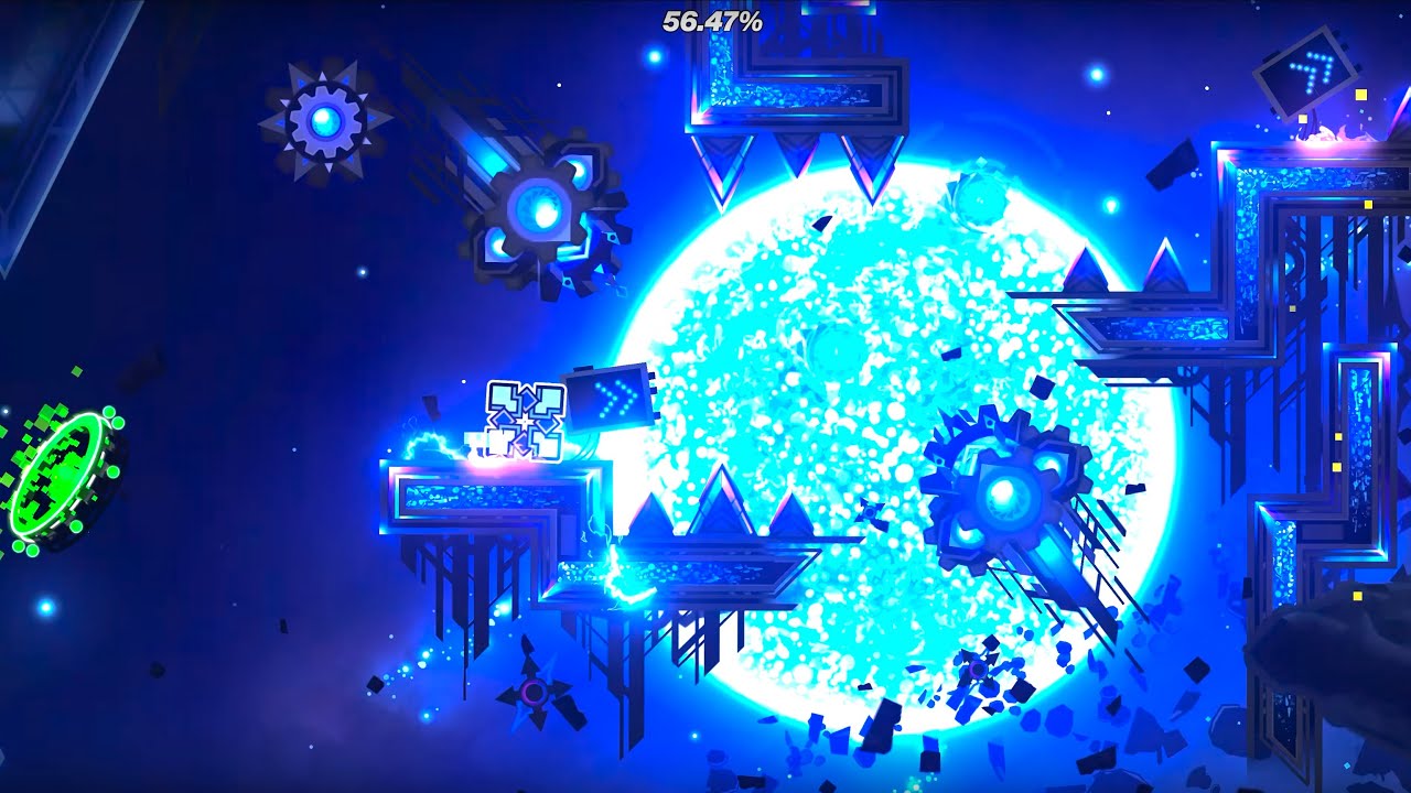 My Favourite Parts in Geometry Dash Levels - YouTube