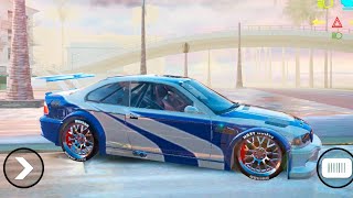 Car Simulator San Andreas - NFS Most Wanted M3 GTR City Car Driving - Android Gameplay screenshot 5