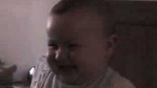 Baby bustingagut laughing!