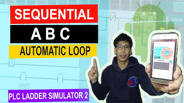 #Arduino #PLC #Ladder #Simulator 2 | SEQUENTIAL | ABC | AUTOMATIC LOOP
