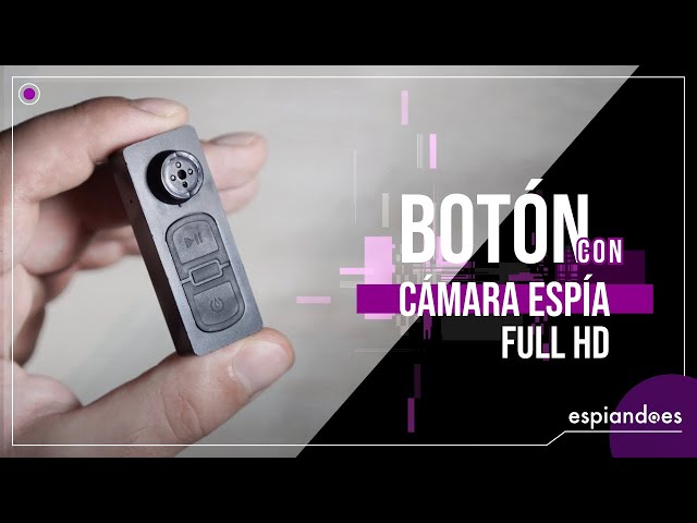 CAMARA ESPÍA TIPO BOTÓN DE CAMISA 