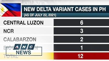 PH Health officials confirm local transmission of Delta COVID-19 variant | ANC
