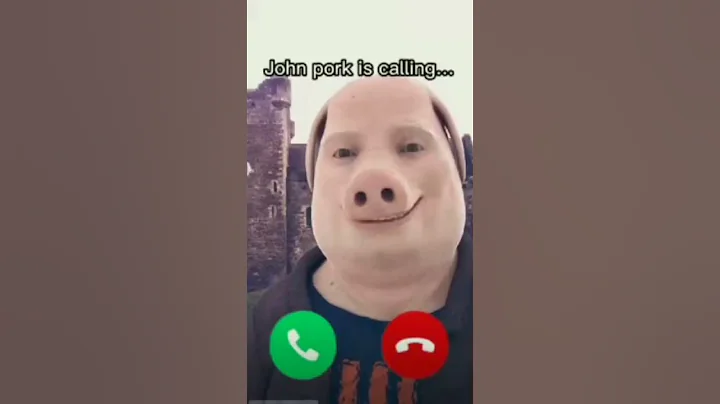 John pork is calling just answer it...
