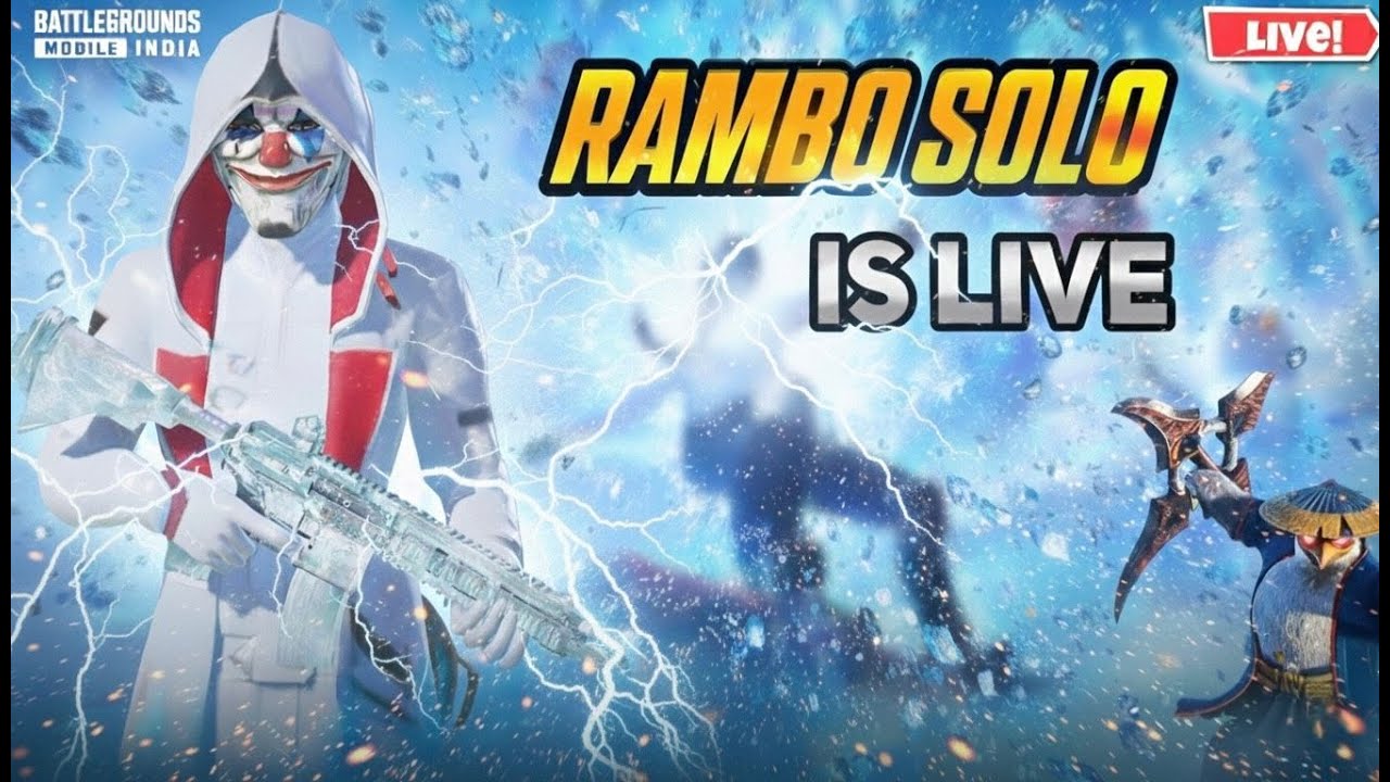 60fps IN WRONG HAND 🤫 | RAMBO SOLO LIVE🔥|