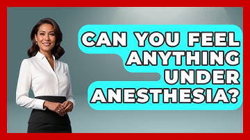 Can You Feel Anything Under Anesthesia? - The Operating Table
