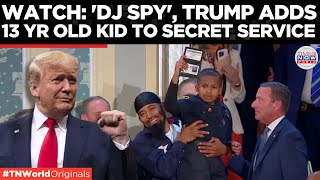 Celebrity Trump Fulfills 13-Year-Old Brain Cancer Survivor's Dream of Becoming Secret Service Agent | TN World Wealth