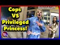 Spoiled 'Rich' Lady Gets Reality Check: Kicks Officer Outside Bar!