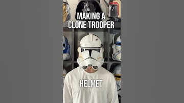 Clone Trooper helmet DIY!!#starwars #clonewars #diy #helmet #craft #3dprinting #art