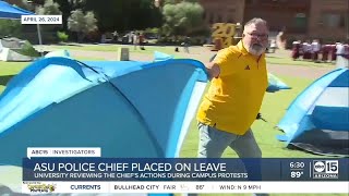 ASU PD Chief on paid leave following actions during protests in recent weeks