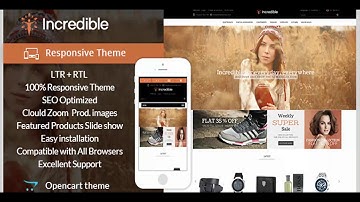 Incredible - Opencart Responsive Theme | Themeforest Website Templates and Themes