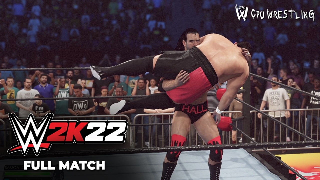 WWE 2K22 | Матч со столами: Скотт Холл против Самоа Джо