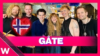 🇳🇴 Gåte (Norway 2024) - "Ulveham" interview | Eurovision 2024 Malmö