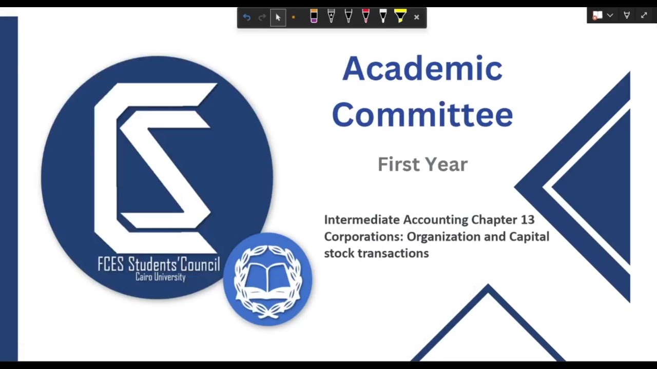 First Year Intermediate Accounting Ch 13 - YouTube
