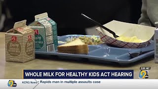 U.S. Senate Committee holds hearing on “Whole Milk for Healthy Kids Act”