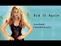 02 Shakira - Did It Again [Lyrics]