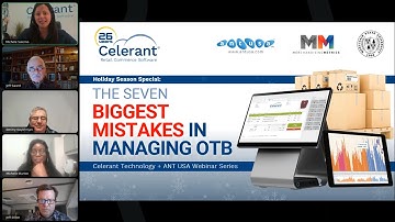 The Seven Biggest Mistakes In Managing Open to Buy Planning for SMB Retailers - Webinar