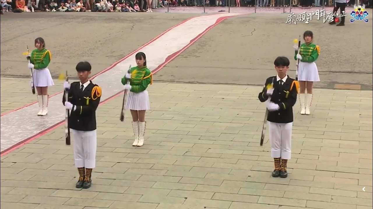 2026鹿耳門煙火直播 善化高中儀隊表演