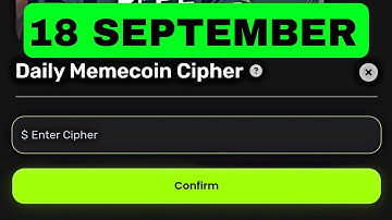 Memes Lab Bot Daily Cipher Today 18 September | Memes Lab Cipher Code Today | Daily Memecoin Cipher