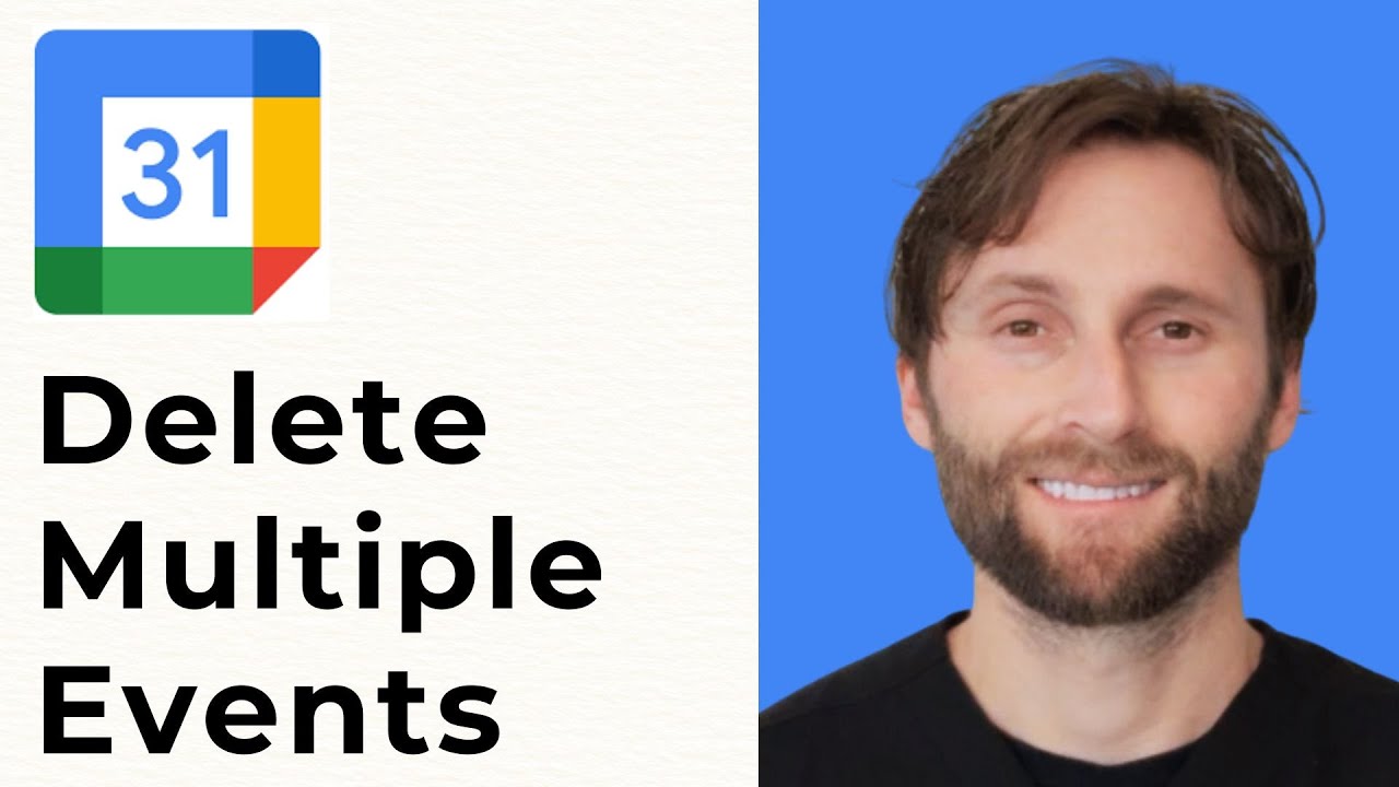 how to delete events in caterease - youtube Images... How to Delete Multiple Events at Once in Google Calendar [Full Guide ...
