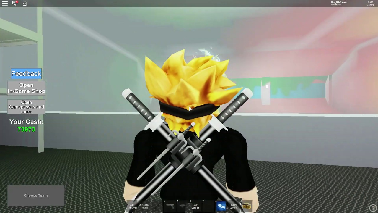 Roblox Scp Site 61 Level 5 Card - roblox create hat hack robux cheat engine 61