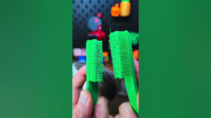 3D printed Soft Portable Tooth Brush #3dprinting
