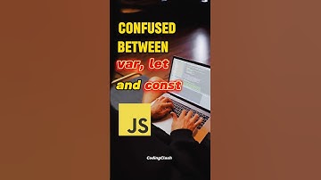 ✅Difference Between var let and const in JavaScript🔥| CodingClash |  #coding #javascript  #codingbat