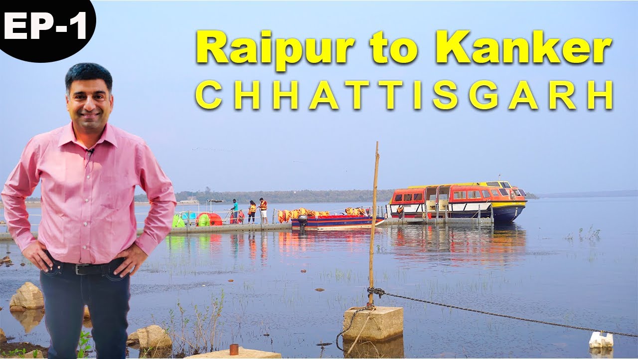 Ep 1 Raipur to KankerOn way to Bastar Chhattisgarh  Gadh Kalewa  Famous Moong Vada of Dhamtari
