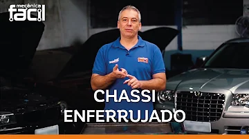 O que fazer se o número do chassi está enferrujado?