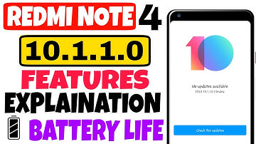 Redmi Note 4 10.1.1.0 NEW Features Explaination | Bugs Fixed & Battery Life | Ft. TNVJ