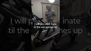 10 30 2025 I dont wanna run run run run release #treadmill #run #beatingcancer