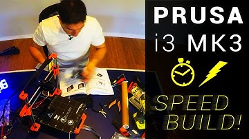 Prusa i3 MK3 kit - Speed build!