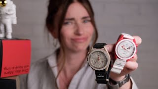 The Omega X Swatch Moonswatch Flaming Hot Dumpster Fire