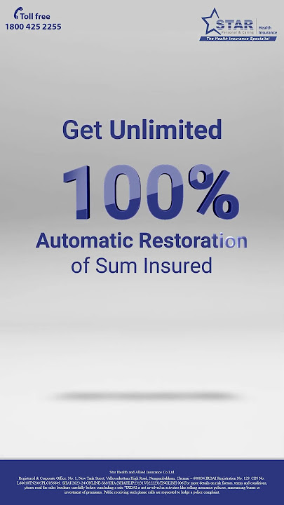 STAR Health Insurance | Star Health Assure Insurance Policy | English