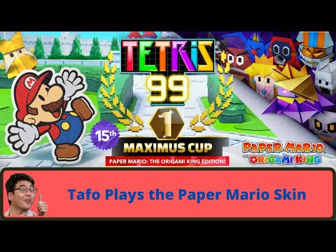 Video: Paper Mario Valt Tetris 99 Binnen Voor Volgende Speciale Beker