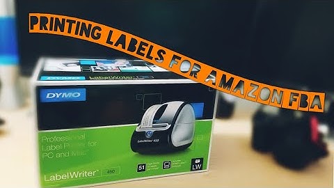Print Labels for Amazon FBA
