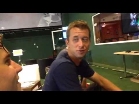 Christopher Kas: Backstage mit D. Thiem, J.-L. Struff, P. Kohlschreiber und D. Brown
