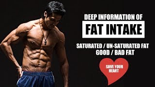 Deep Information of FAT Intake | Saturated & Un-Saturated Fat | Save you Heart - Guru Mann