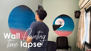 wall painting Time - lapse