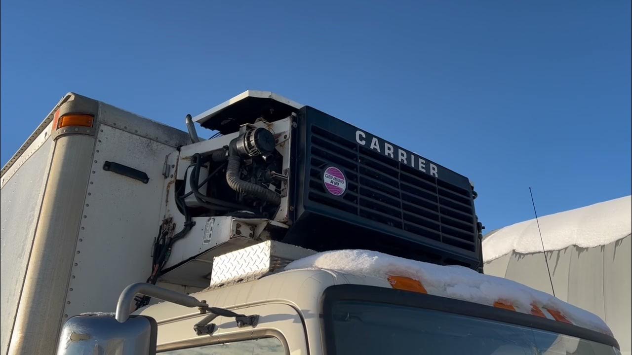 Carrier Reefer Unit - YouTube