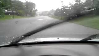 Heavy Rain and Flooding. Newark, Delaware