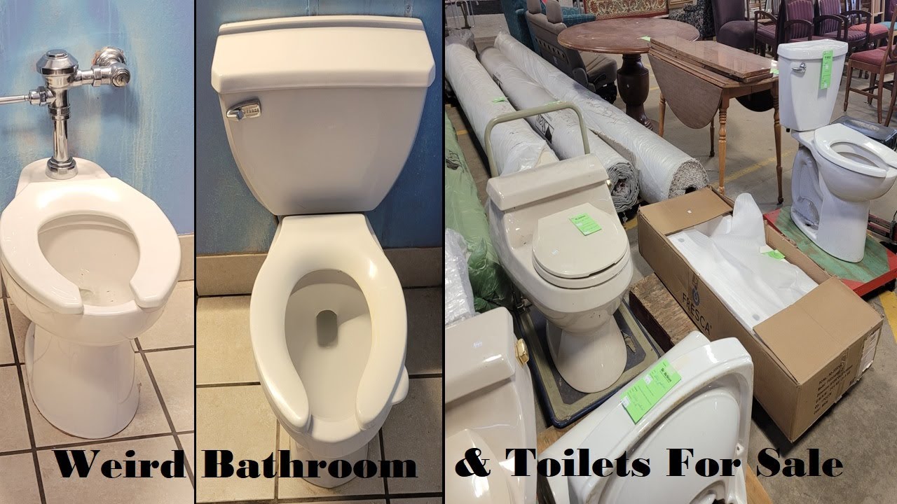 [BT] Strange Restroom & Toilets for Sale at Habitat For Humanity